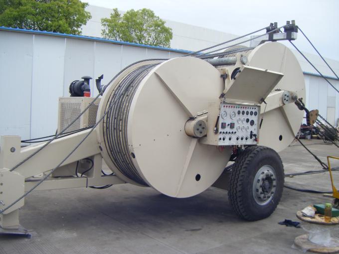 引き/引張りのコンダクターのための白い油圧引き手のテンショナーSA-YQZ40 40KN