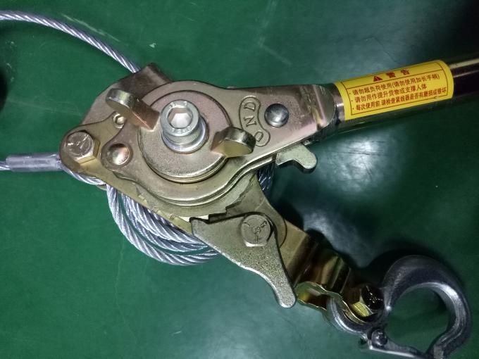 手ケーブルの引き手の手動ラチェット ワイヤー ロープより堅いISOの証明の撤回